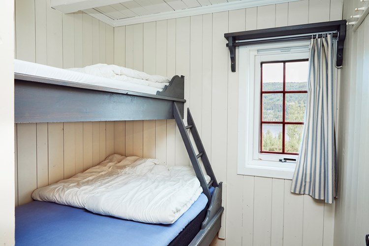 Oddmundstogo. Hytte til utleie på Vaset i Valdres. Soverom.