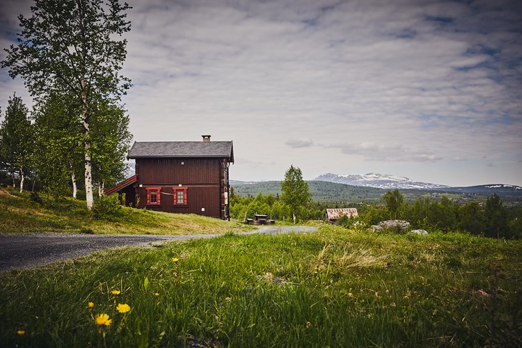 Oddmundstogo. Hytte til utleie på Vaset i Valdres. Foto: Christine Stokkebryn