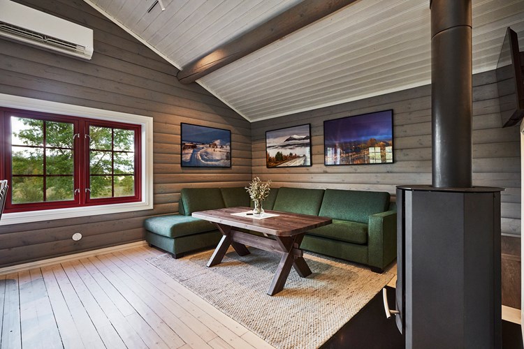 Hytte. Stue. Elibu. Foto: Christine Stokkebryn