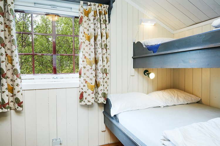 Oddmundstogo. Hytte til utleie på Vaset i Valdres. Soverom.