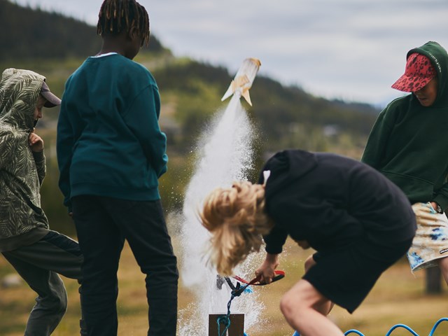 Vassrakett. Aktivitet. Valdres. Foto: Christine Stokkebryn