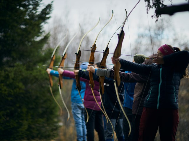 Bueskyting. Foto: Christine Stokkebryn