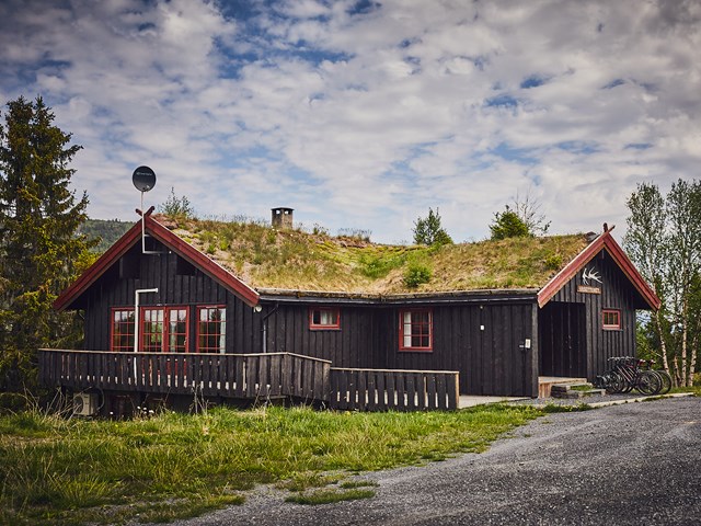 Foto: Christine Stokkebryn. Vasettunet. Hytte til utleie på Vaset i Valdres.