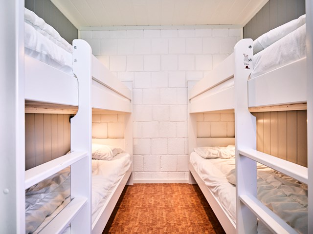 Firemannsrom i 20-korridoren. Foto: Christine Stokkebryn