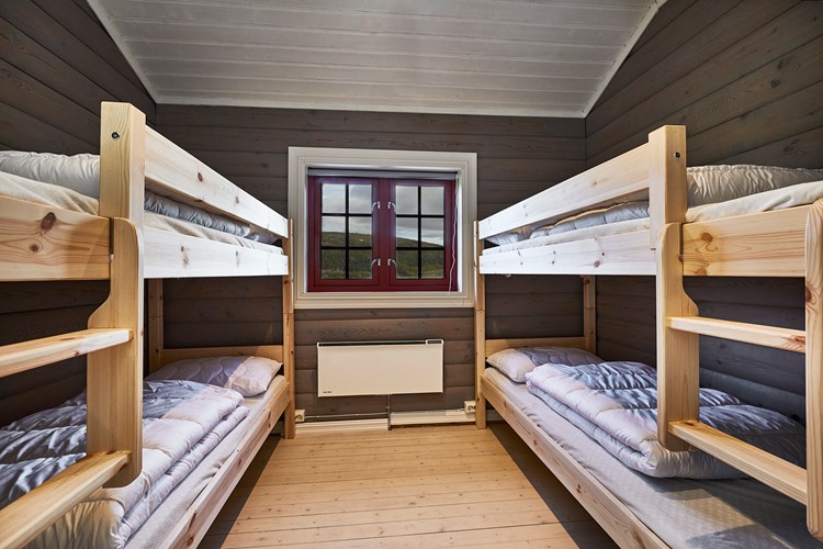 Hytte. Soverom. Elibu. Foto: Christine Stokkebryn