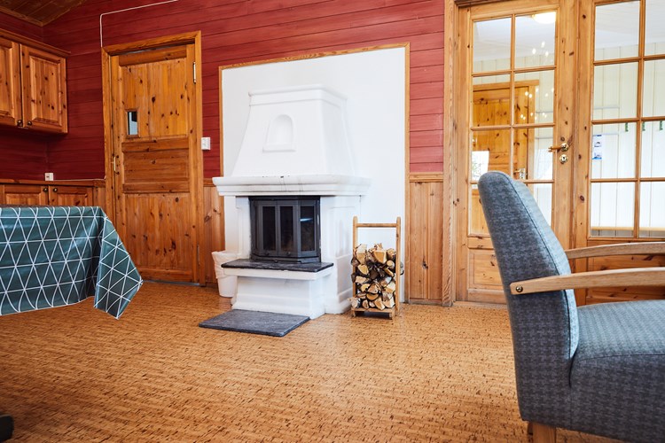 Storstogo. Hytte til utleie på Vaset i Valdres. Stue.